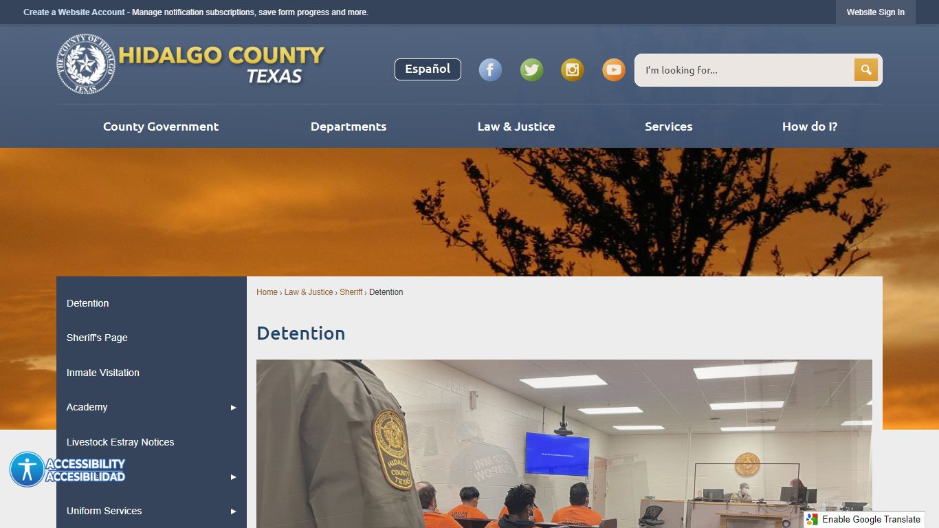Detention | Hidalgo County, TX - Official Website